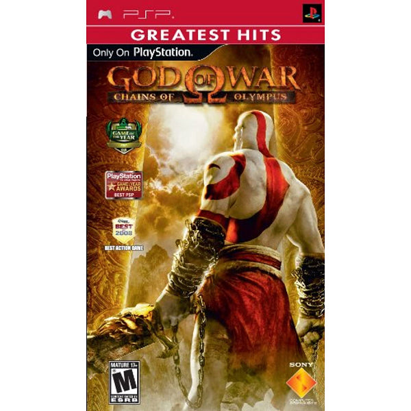 GOD OF WAR CHAINS OF OLYMPUS GREATEST HITS (COMPLETE IN BOX) (usagé)
