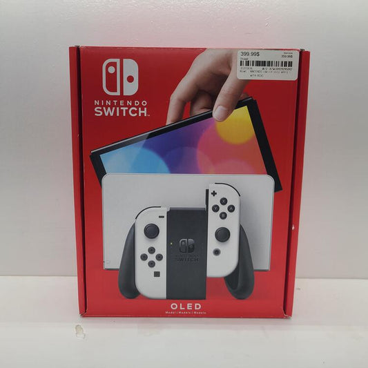 NINTENDO SWITCH OLED WHITE (used)