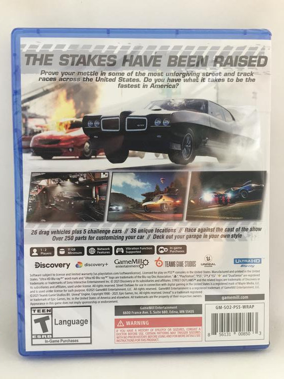 STREET OUTLAWS 2 WINNER TAKES ALL (usagé)