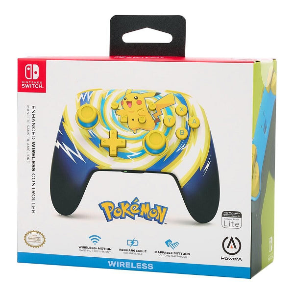 ENHANCED WIRELESS CONTROLLER PIKACHU VORTEX (SWITCH) (usagé)