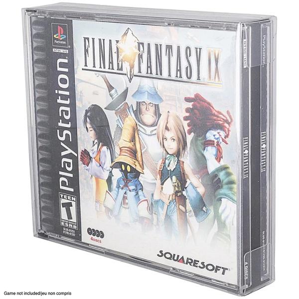 PLASTIC BOX PROTECTOR DOUBLE CASE (PS1) (usagé)