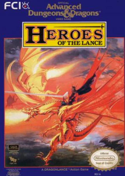 ADVANCED DUNGEONS & DRAGONS HEROES OF THE LANCE (WITH MANUAL) (usagé)