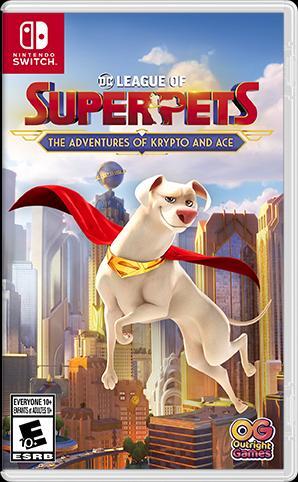 DC LEAGUE OF SUPER PETS THE ADVENTURES OF KRYPTO AND ACE (usagé)