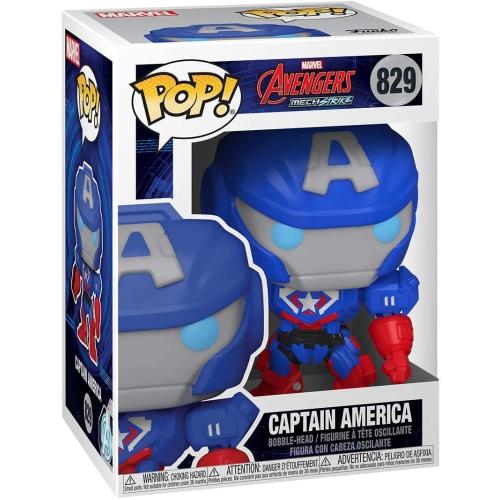 POP AVENGERS MECHSTRIKE CAPTAIN AMERICA 829 (usagé)
