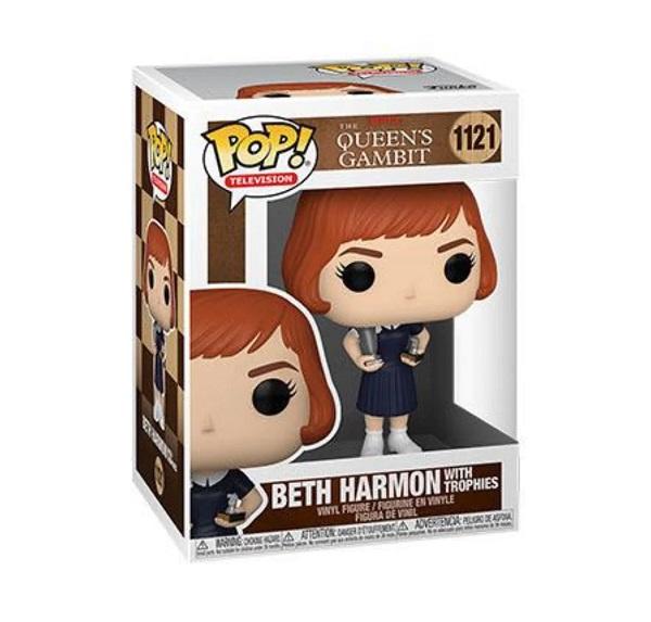 POP THE QUEEN'S GAMBIT BETH HARMON WITH TROPHIES 1121 (usagé)