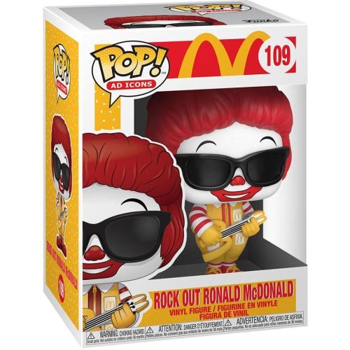 POP MCDONALD'S ROCK OUT RONALD MCDONALD 109