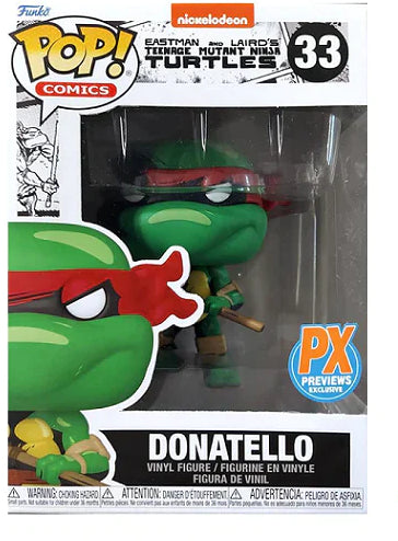 POP TEENAGE MUTANT NINJA TURTLES DONATELLO 33 (usagé)
