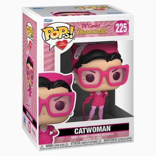 POP DC COMICS BOMBSHELLS CATWOMAN 225 (BREAST CANCER RESEARCH FOUNDATION) (usagé)