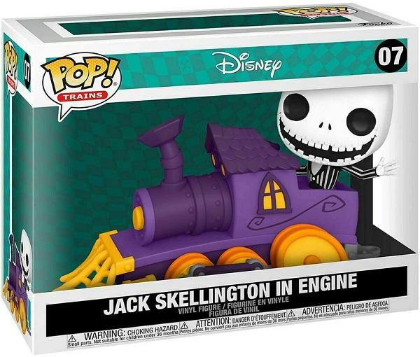POP THE NIGHTMARE BEFORE CHRISTMAS JACK SKELLINGTON IN ENGINE 07 (usagé)