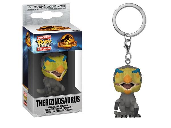 POP KEYCHAIN THERIZINOSAURUS JURASSIC WORLD DOMINION (usagé)