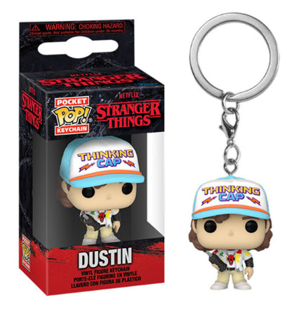 POP KEYCHAIN DUSTIN STRANGER THINGS