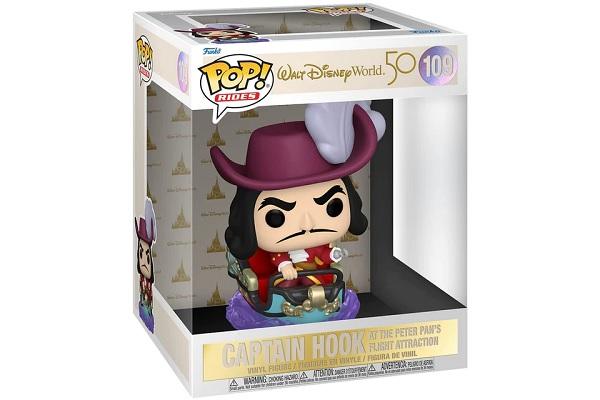 POP WALT DISNEY WORLD 50 CAPTAIN HOOK AT THE PETER PAN'S FLIGHT ATTRACTION 109 (usagé)