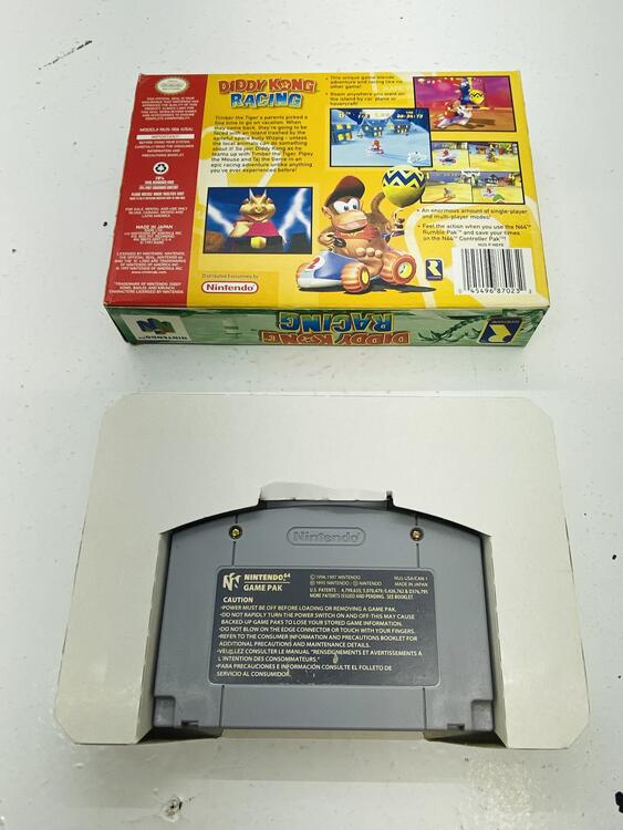DIDDY KONG RACING (WITH BOX)