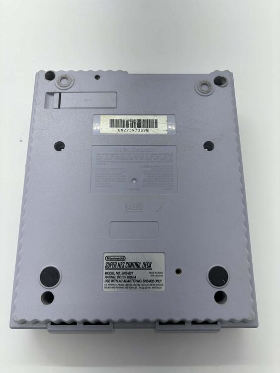 SUPER NINTENDO ENTERTAINMENT SYSTEM SUPER MARIO WORLD EDITION - 1 CONTROLLER (COMPLETE IN BOX / NO INSTALLATION SETUP CARD)