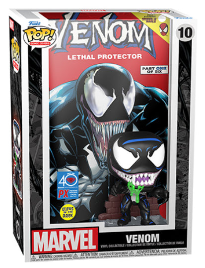POP COMIC COVER VENOM VENOM 10 GLOW IN THE DARK (usagé)