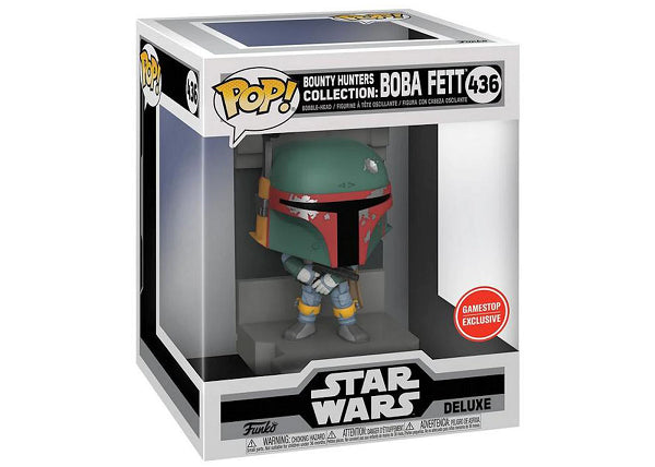 POP STAR WARS BOUNTY HUNTERS COLLECTION: BOBA FETT 436 (usagé)