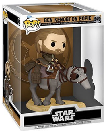 POP STAR WARS RIDES BEN KENOBI ON EOPIE 549