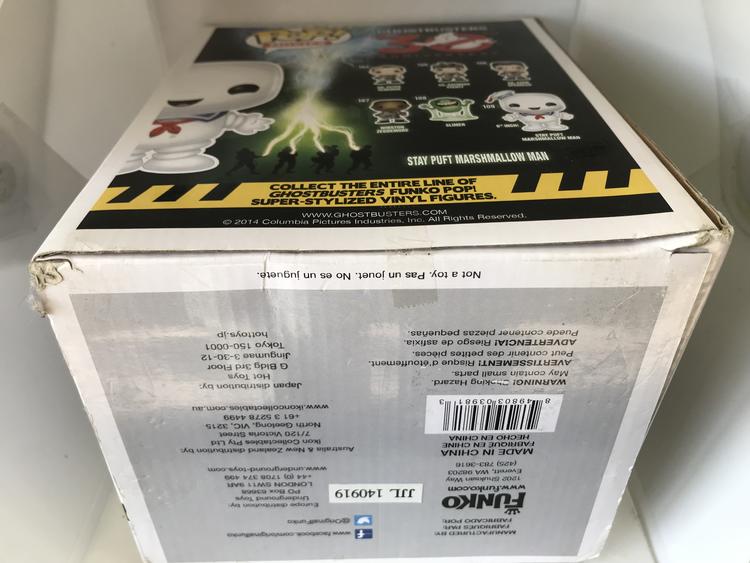 POP GHOSTBUSTERS STAY PUFT MARSHMALLOW MAN 109