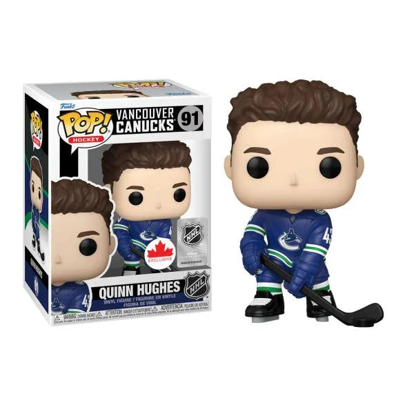 POP NHL VANCOUVER CANUCKS QUINN HUGHES (HOME BLUE) 91 (usagé)