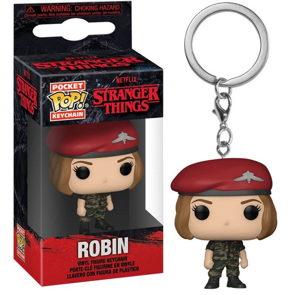 POP KEYCHAIN HUNTER ROBIN STRANGER THINGS