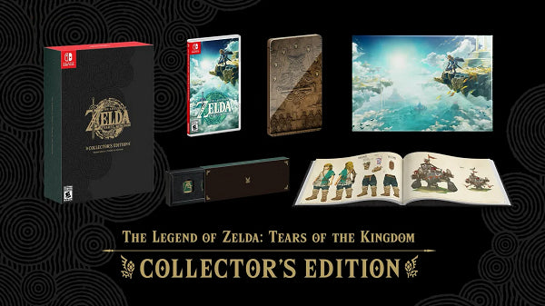 THE LEGEND OF ZELDA TEARS OF THE KINGDOM COLLECTOR'S EDITION (usagé)