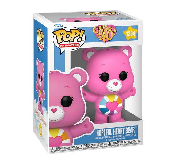 POP CARE BEARS 40TH HOPEFUL HEART BEAR 1204 (usagé)
