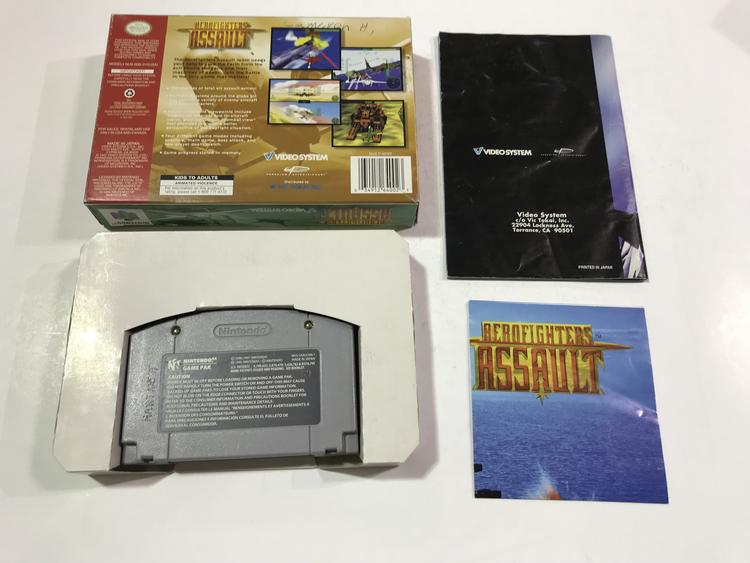AEROFIGHTERS ASSAULT (COMPLETE IN BOX) (usagé)