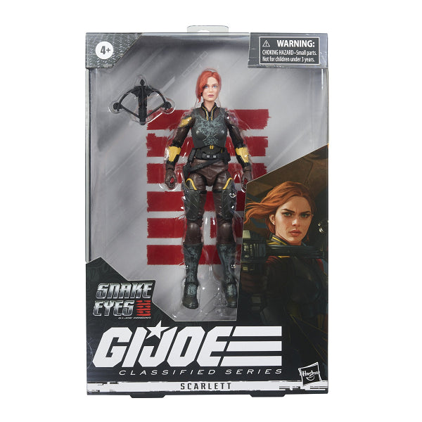 GI JOE CLASSIFIED SERIES SCARLETT (usagé)