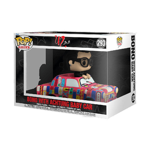POP U2 RIDES BONO WITH ACHTUNG BABY CAR 293 (usagé)