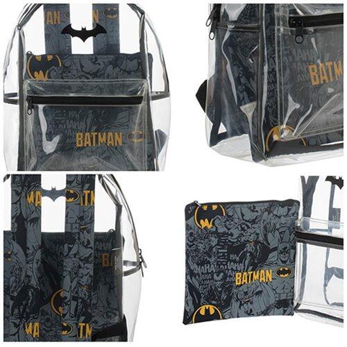 BIOWORLD DC BATMAN CLEAR BACKPACK