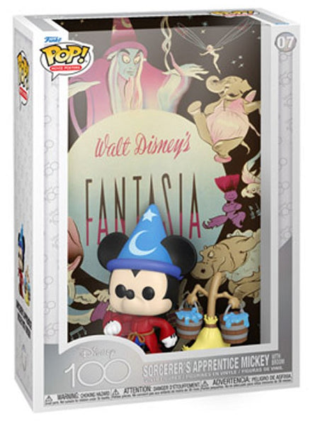 POP MOVIE POSTER DISNEY FANTASIA SORCERER'S APPRENTICE MICKEY 07