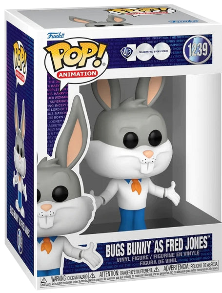POP WARNER BROS 100TH BUGS BUNNY AS FRED JONES 1239 (usagé)
