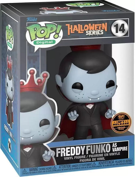 POP HALLOWEEN SERIES NFT FREDDY FUNKO AS VAMPIRE 14