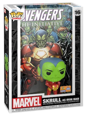POP COMIC COVER AVENGERS THE INITIATIVE SKRULL AS IRON MAN 16 (usagé)