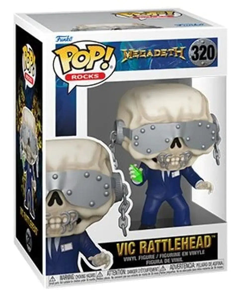POP MEGADETH VIC RATTLEHEAD 320