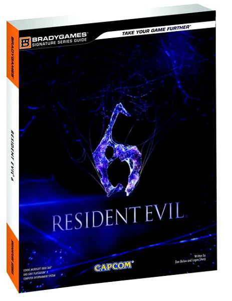 HINT BOOK RESIDENT EVIL 6