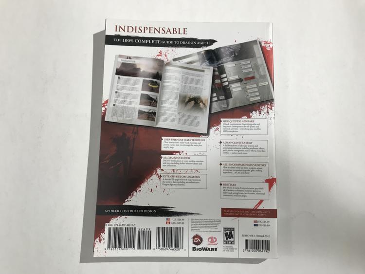 HINT BOOK DRAGON AGE II (usagé)