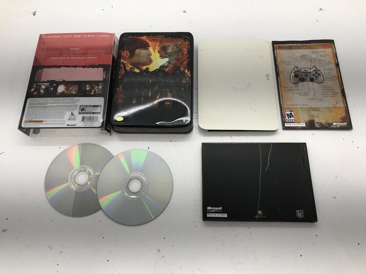 GEARS OF WAR LIMITED COLLECTOR'S EDITION FRENCH (COMPLETE IN BOX)