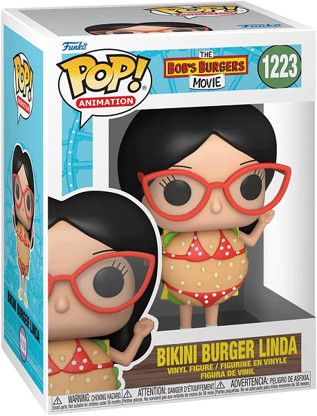 POP THE BOB'S BURGERS MOVIE BIKINI BURGER LINDA 1223 (usagé)