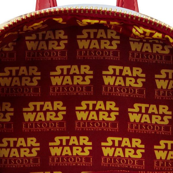 LOUNGEFLY STAR WARS PHANTOM MENACE BACKPACK (usagé)
