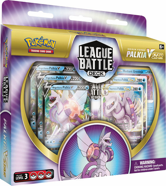 LEAGUE BATTLE DECK PALKIA V STAR (usagé)