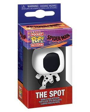 POP KEYCHAIN THE SPOT SPIDER-MAN ACROSS THE SPIDER-VERSE (usagé)
