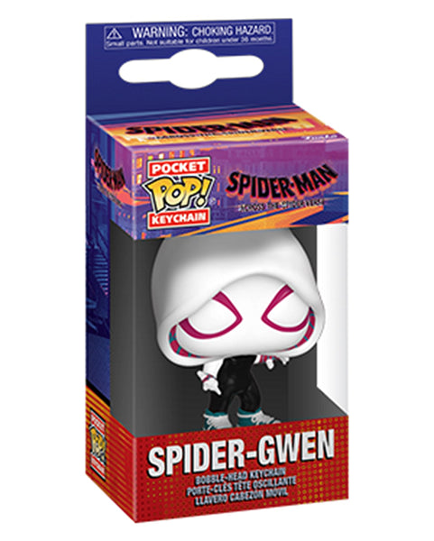 POP KEYCHAIN SPIDER-GWEN SPIDER-MAN ACROSS THE SPIDER-VERSE (usagé)
