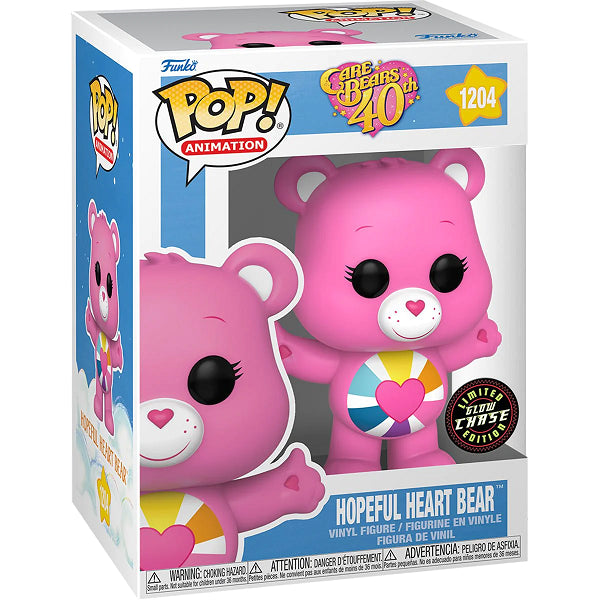 POP CARE BEARS 40TH CHASE HOPEFUL HEART BEAR 1204