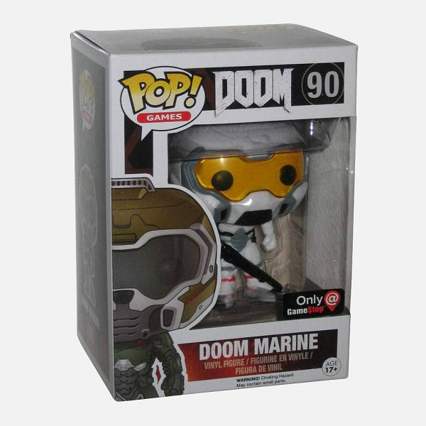 POP DOOM DOOM MARINE 90 (WHITE)