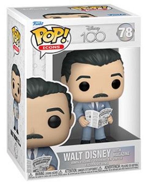 POP DISNEY 100TH WALT DISNEY WITH MAGAZINE 78 (usagé)