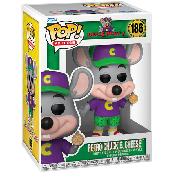 POP CHUCK E. CHEESE'S 186 - RETRO CHUCK E. CHEESE (usagé)
