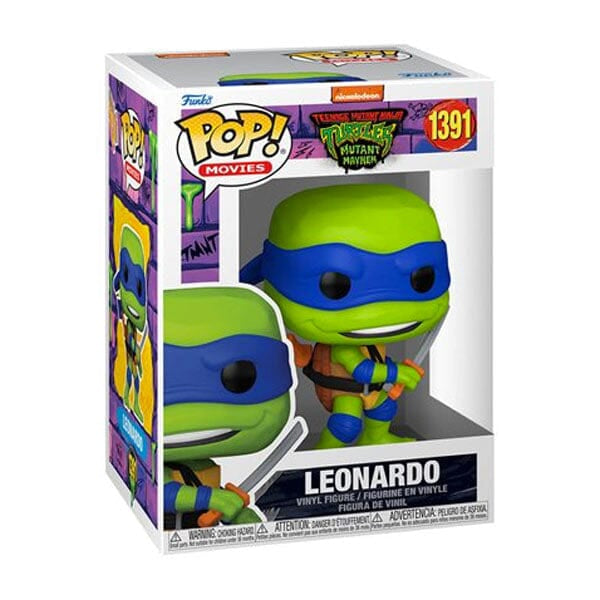 POP TEENAGE MUTANT NINJA TURTLES MUTANT MAYHEM LEONARDO 1391 (usagé)