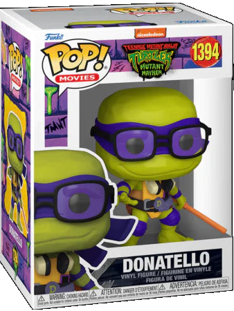 POP TEENAGE MUTANT NINJA TURTLES MUTANT MAYHEM DONATELLO 1394 (usagé)