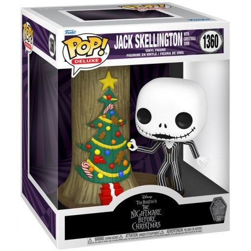 POP THE NIGHTMARE BEFORE CHRISTMAS DELUXE JACK WITH CHRISTMAS DOOR 1360 (usagé)